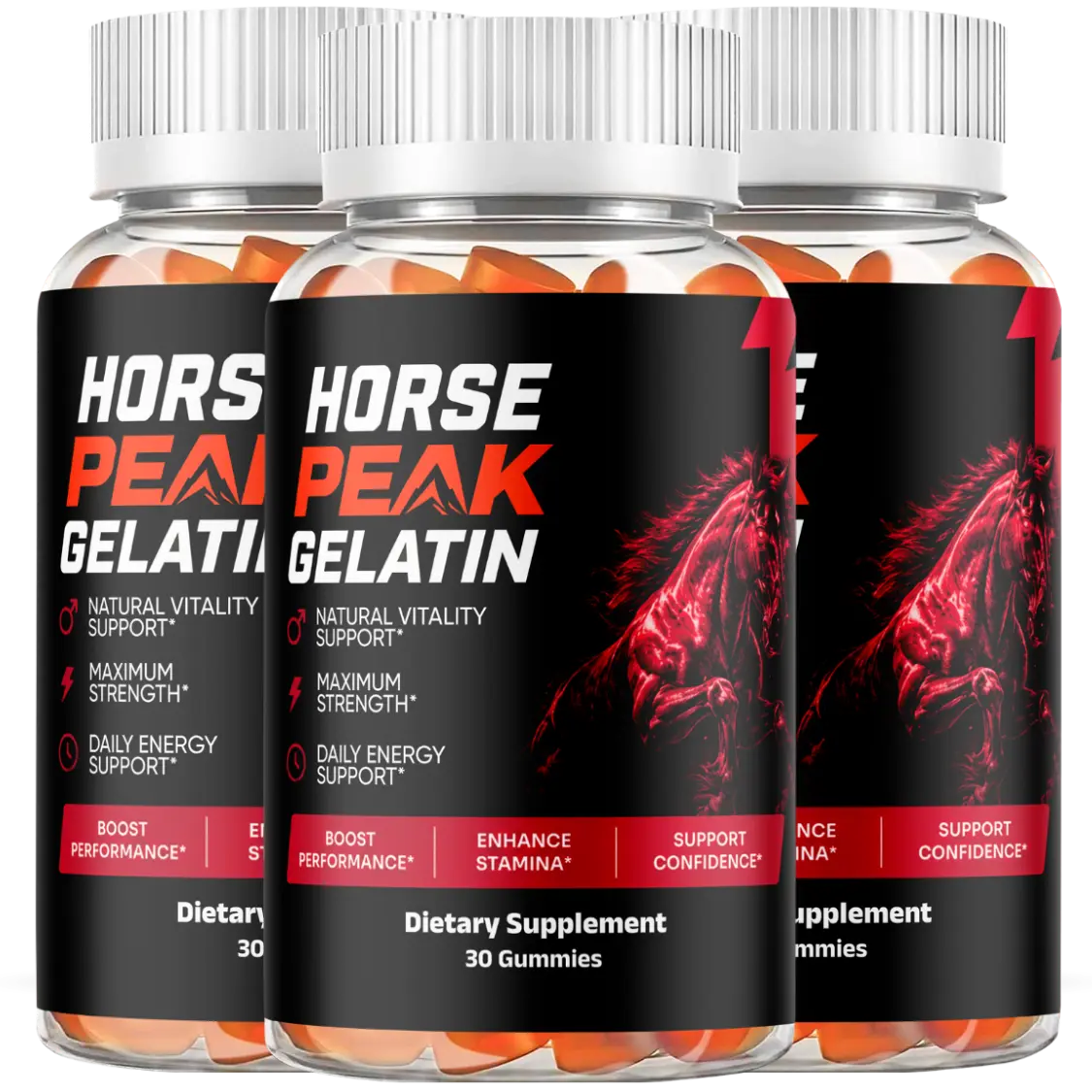 HorsePeak Gelatin bottles